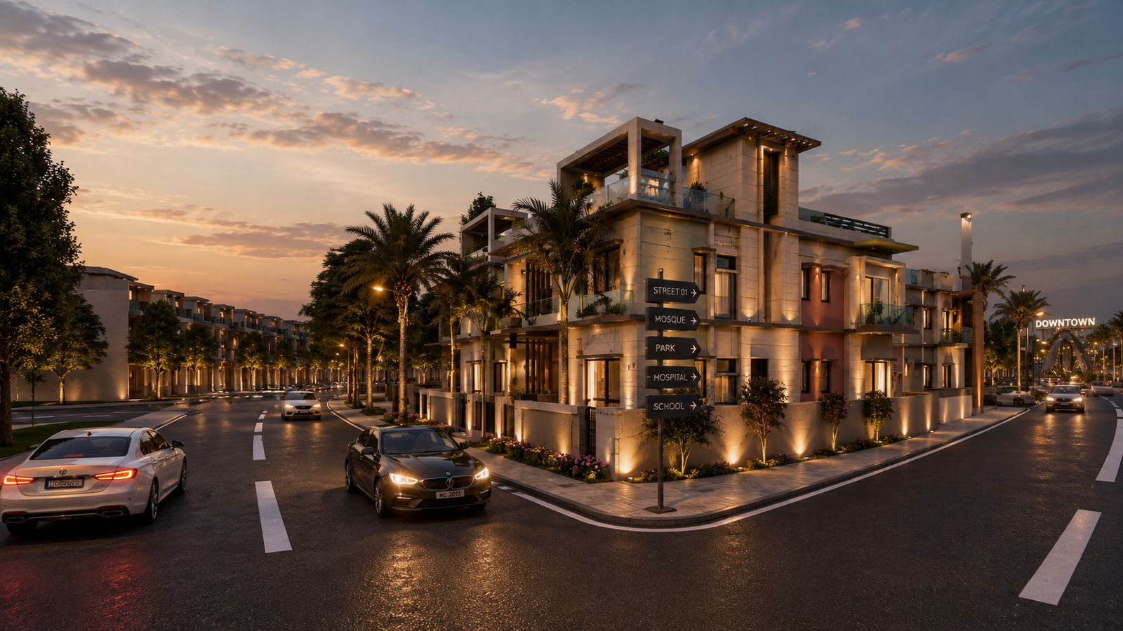 Downtown precinct