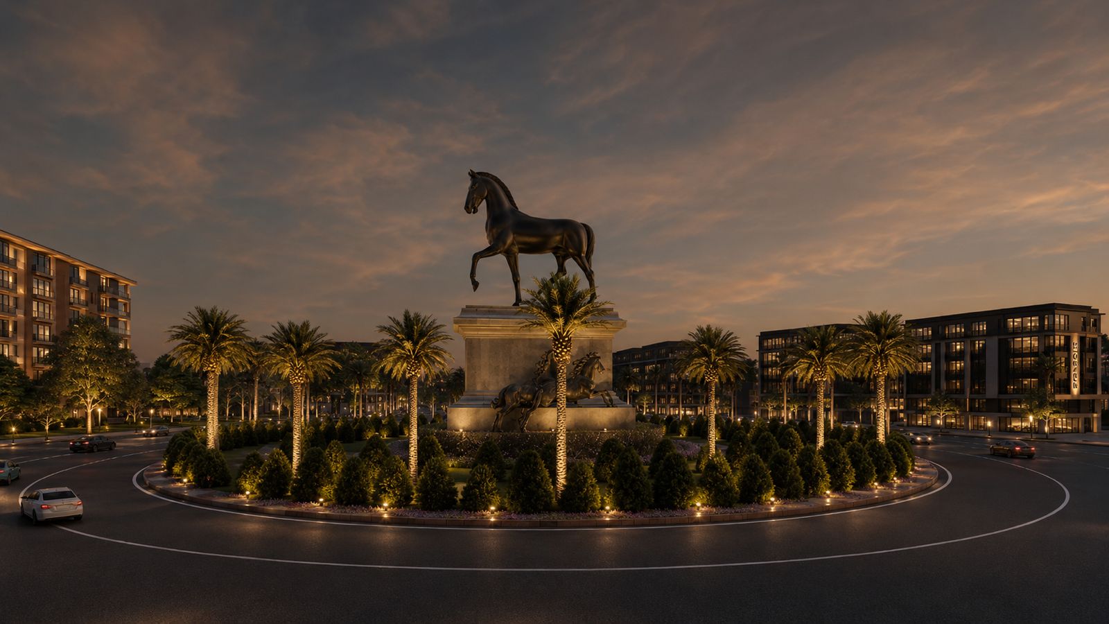 Roundabout, Executive Square