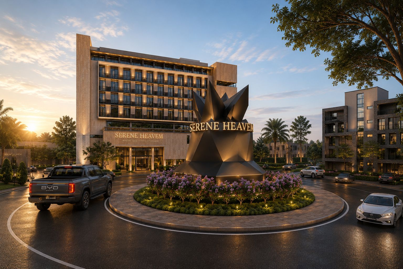 Serene Heaven precinct