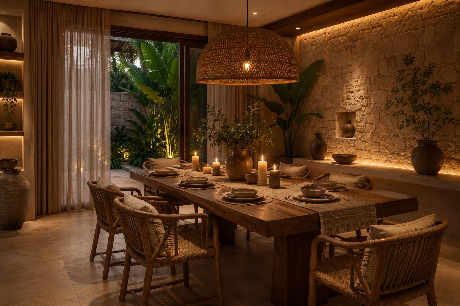 Highway City sample dining interior