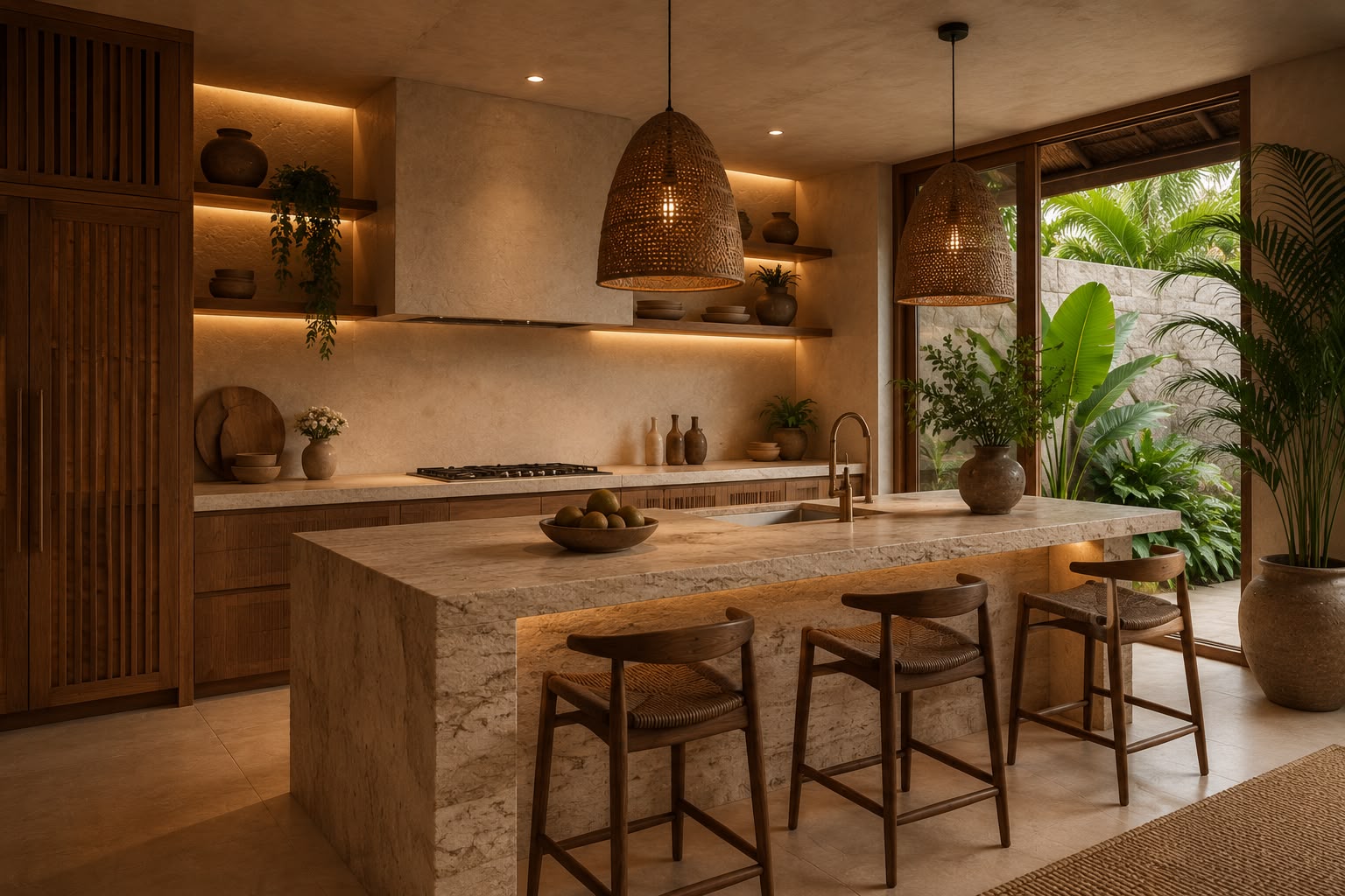 Highway City sample kitchen interior